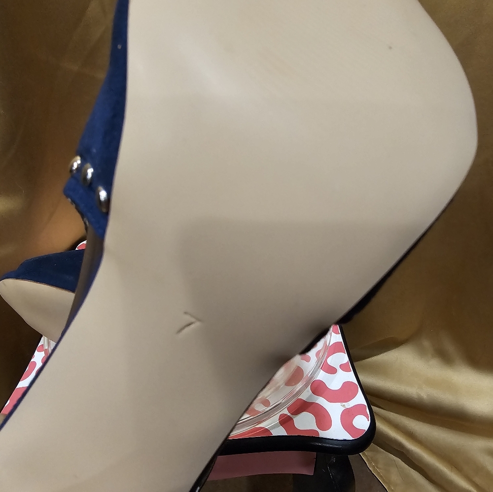 K XYD Peep Toe Ankle Bootie High Heels Buckled Double Straps Cutout Shoes - Picture 12 of 13
